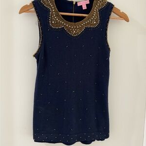 Lilly Pulitzer - Embellished Blouse